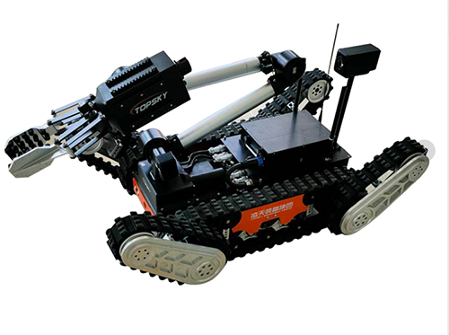中型排爆機(jī)器人（重量120kg,夾持力55kg，前后雙擺臂）【第7代】