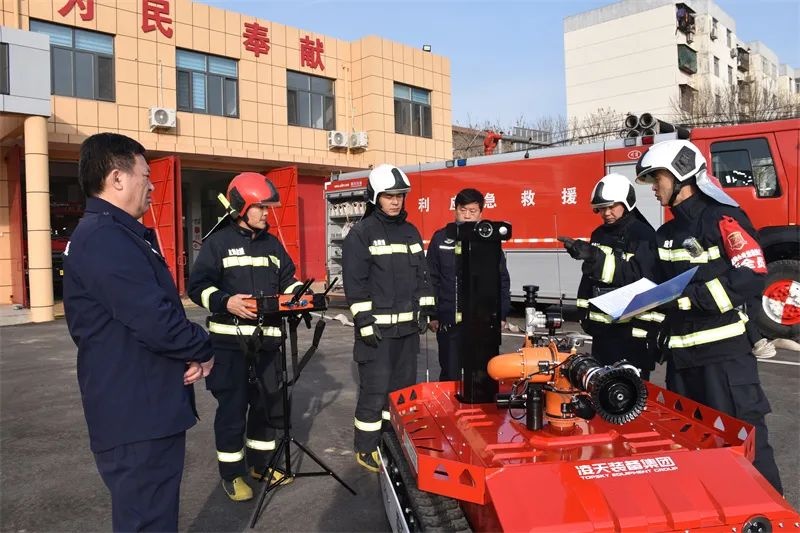 “新戰(zhàn)友”入列，使命必達(dá)， 北京凌天智能助力東營(yíng)油田消防隊(duì)