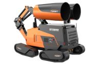 RXR-YM60000GD消防排煙滅火破拆機(jī)器人 (油動液壓、破拆機(jī)械臂、80國產(chǎn)消防水炮)